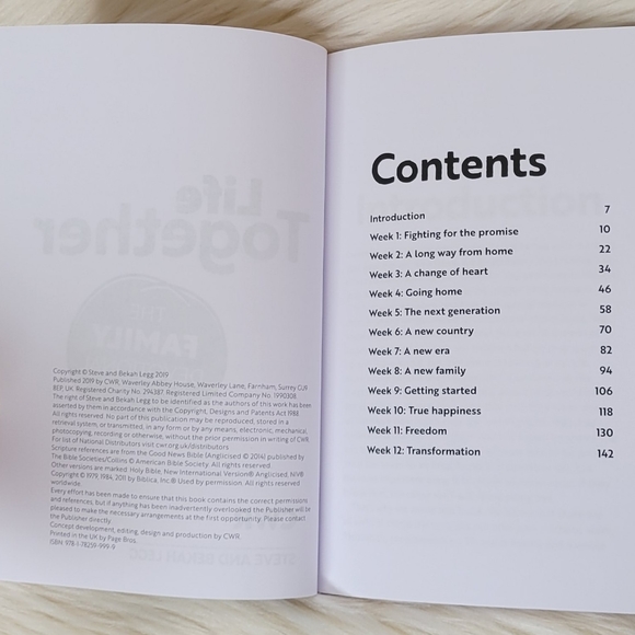 "Life Together: The Family Devotional" Paperback Book by Steve & Bekah Legg - Picture 3 of 4